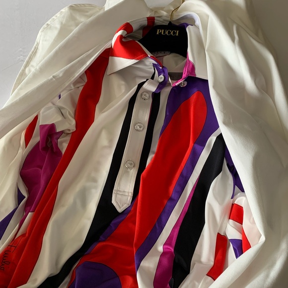 Emilio Pucci garment authentic bag with zipper. Rate, unique, great for  travel - Picture 5 of 8